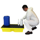 Midnight Blue Spill Tray With Grid General Purpose 63ltr Bund