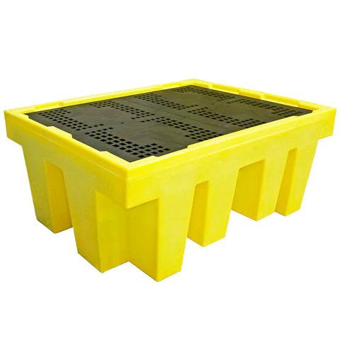 Goldenrod IBC Spill Pallet With Removable Grid