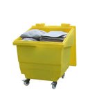 Dark Goldenrod 250ltr Wheeled Storage Container