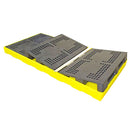 Dim Gray Bund Floor 2 Drum Joining Strip Stainless Steel