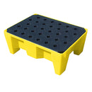 Dark Slate Gray Spill Tray On Legs With Grid General Purpose 70ltr Bund