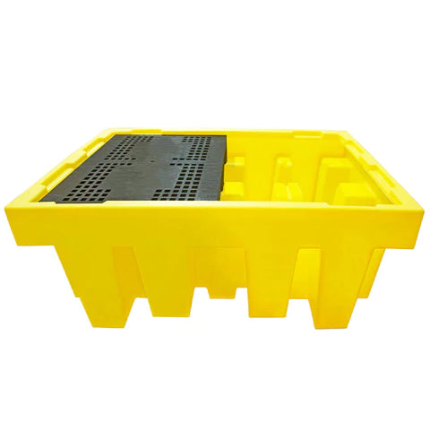 Gold IBC Spill Pallet With Removable Grid