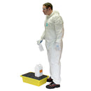 Light Gray Spill Tray With Grid General Purpose 22ltr Bund