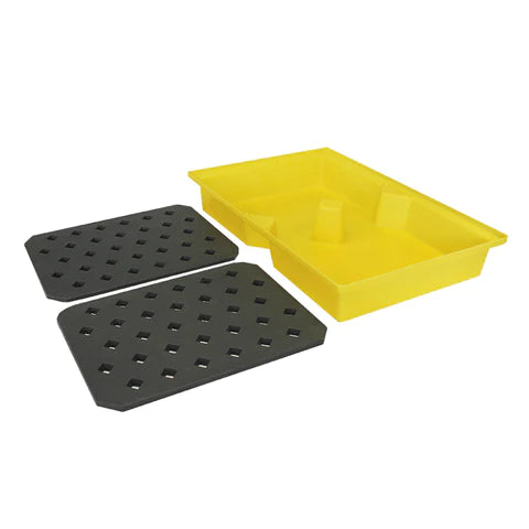Goldenrod Spill Tray With Grid General Purpose 104ltr Bund