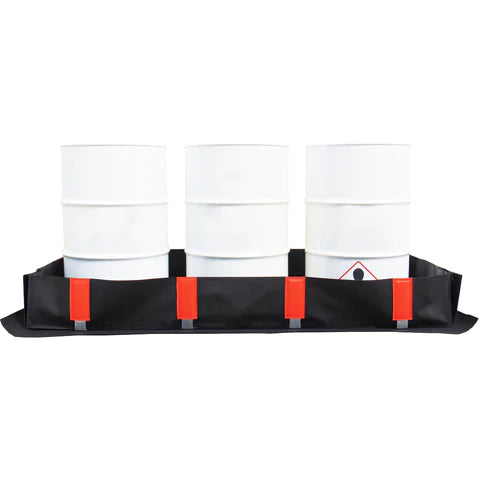 White Smoke Multi Function PVC Containment Bund Base Mat - 2500mm x 1500mm