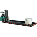 Light Gray Vehicle and Equipment Bund 7000 x 2500 x 250mm