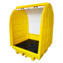 Goldenrod Hard Covered Spill Pallet For 4 x 205ltr Drums