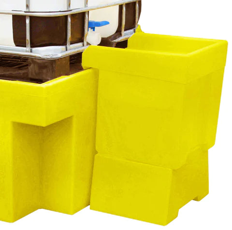 Gold Overflow Tray For IBC Spill Pallet