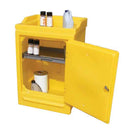 Goldenrod Storage Cabinet With Lockable Door