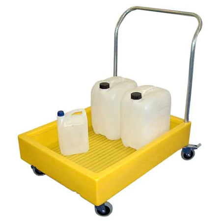 Goldenrod Poly Trolley For Small Containers