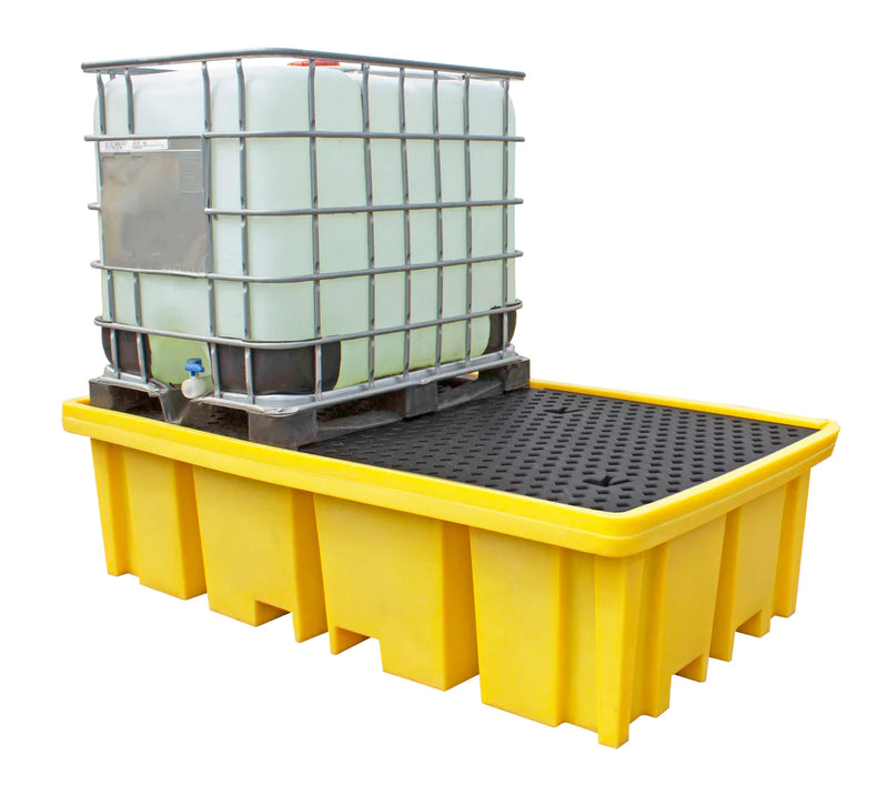 Goldenrod Double IBC Bund Pallet (With Four Way Access)