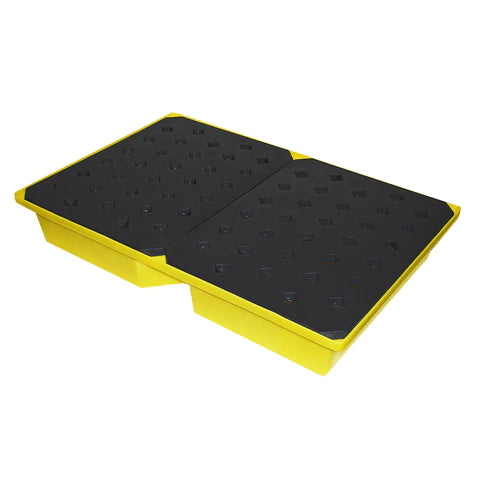 Dark Slate Gray Spill Tray With Grid General Purpose 104ltr Bund
