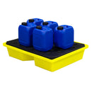 Dark Blue Spill Tray With Grid General Purpose 43ltr Bund