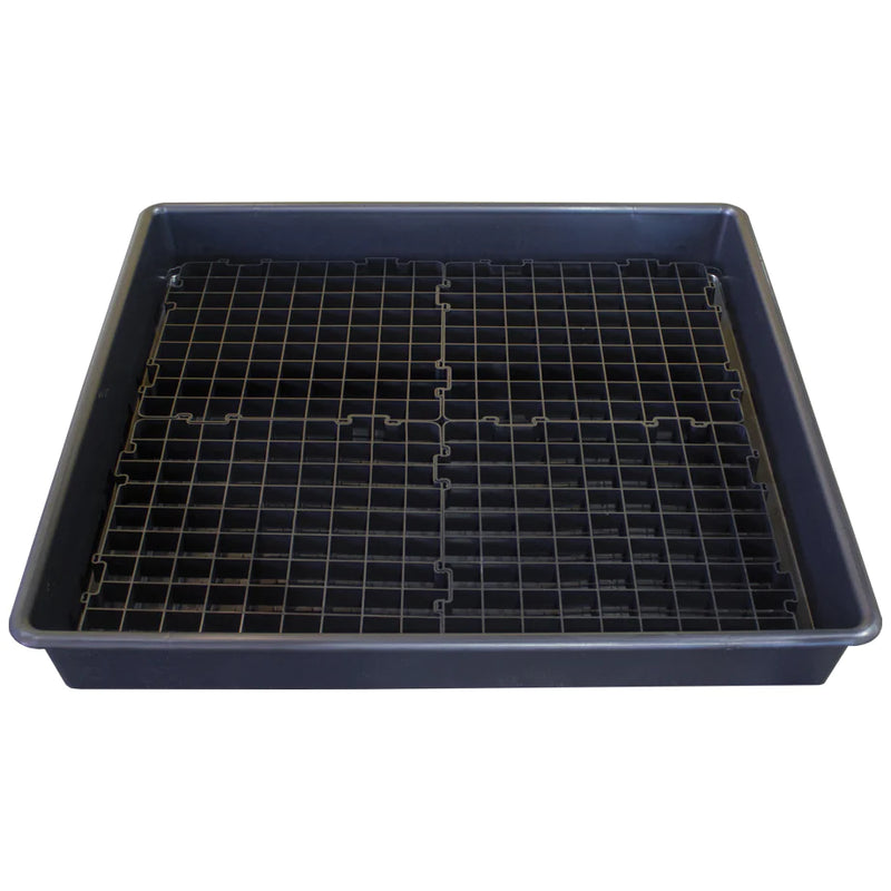 Dark Slate Gray General Purpose Drip Tray With 4 Grids 100ltr Capacity
