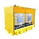 Goldenrod Covered Bund Pallet Suitable For 2 x 1000ltr IBC