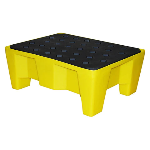 Gold Spill Tray On Legs With Grid General Purpose 70ltr Bund