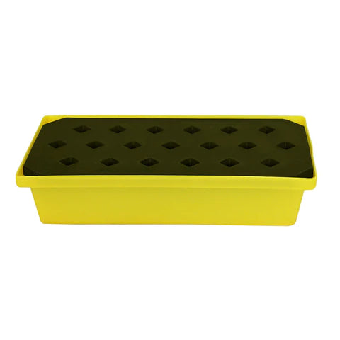 Black Spill Tray With Grid General Purpose 31ltr Bund