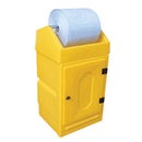 Goldenrod Lockable Cabinet With Roll Holder