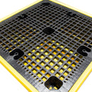 Dark Slate Gray Spill Pallet With High Capacity Sump For 4 x 205ltr Drums