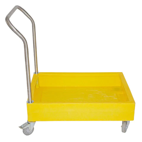 Gold Poly Trolley For Small Containers