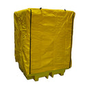 Dark Goldenrod Covered Spill Pallet For 4 x 205ltr Drums