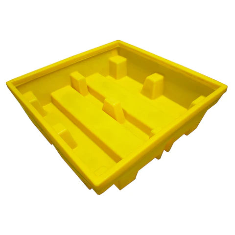 Goldenrod Spill Pallet With High Capacity Sump For 4 x 205ltr Drums