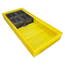 Gold Spill Pallet For 3 x 205ltr Drums