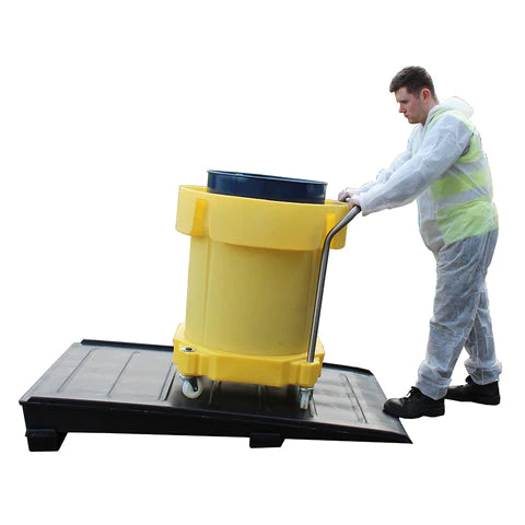 Rosy Brown Ramp For Use With Low Profile Drum Spill Pallet