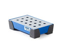 Light Gray Spill Tray For Small Containers Classic-Line, Steel, Paint, W Galv. Perf. Sh, 5 Litre