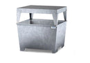 Dark Gray Spill Pallet Classic-Line In Steel For 1 IBC, Galvanised, Dispensing Platform