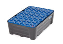Slate Gray Spill Tray For Small Containers Pro-Line In Polyethylene (PE) With PE Grid, 35 Litres