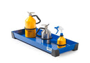 Steel Blue Spill Tray For Small Containers Classic-Line In Steel, Painted, No Perf Sheet, 20 Litres