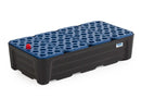 Dark Slate Gray Spill Tray For Small Containers Pro-Line In Polyethylene (PE) With PE Grid, 48 Litres