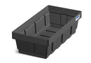 Dark Slate Gray Spill Tray For Small Containers Base-Line In Polyethylene (PE) Without Grid, 5 Litres
