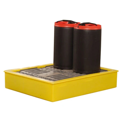 Dark Slate Gray Spill Tray Suitable For 4 x 25ltr Cans 100 Litre Bund