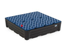 Dark Slate Gray Spill Tray For Small Containers Pro-Line In Polyethylene (PE) With PE Grid, 97 Litres