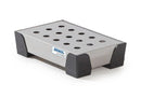 Light Gray Spill Tray For Small Containers Pro-Line In St steel, With St Steel Perf Sheet, 5 Litres