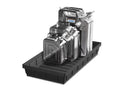 Dark Slate Gray Spill Tray For Small Containers Base-Line In Polyethylene (PE) Without Grid, 24 Litres