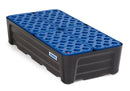 Dark Slate Gray Spill Tray For Small Containers Pro-Line In Polyethylene (PE) With PE Grid, 48 Litres
