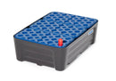 Dim Gray Spill Tray For Small Containers Pro-Line In Polyethylene (PE) With PE Grid, 35 Litres