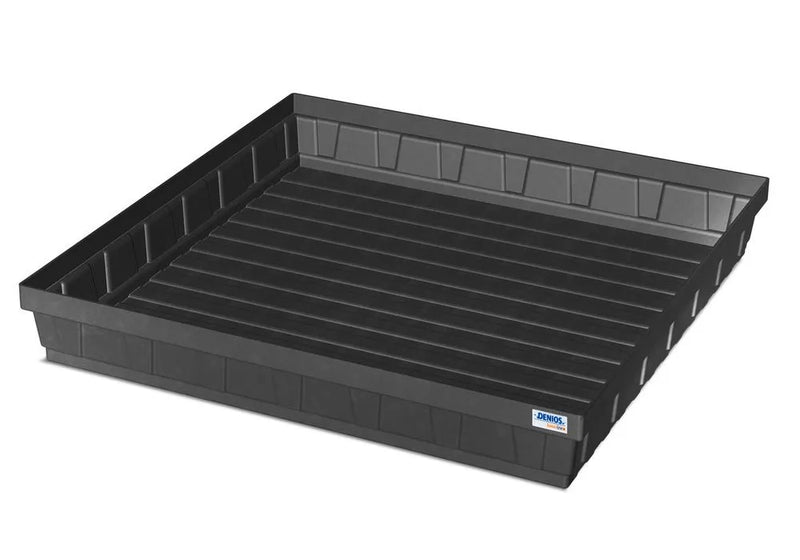 Dark Slate Gray Spill Tray For Small Containers Base-Line In Polyethylene (PE) Without Grid, 52 Litres