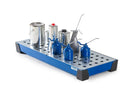 Dark Slate Blue Spill Tray For Small Containers Classic-Line, Steel, Paint, W Galv. Perf. Sh, 20 Litre