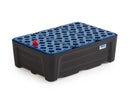 Dark Slate Gray Spill Tray For Small Containers Pro-Line In Polyethylene (PE) With PE Grid, 35 Litres