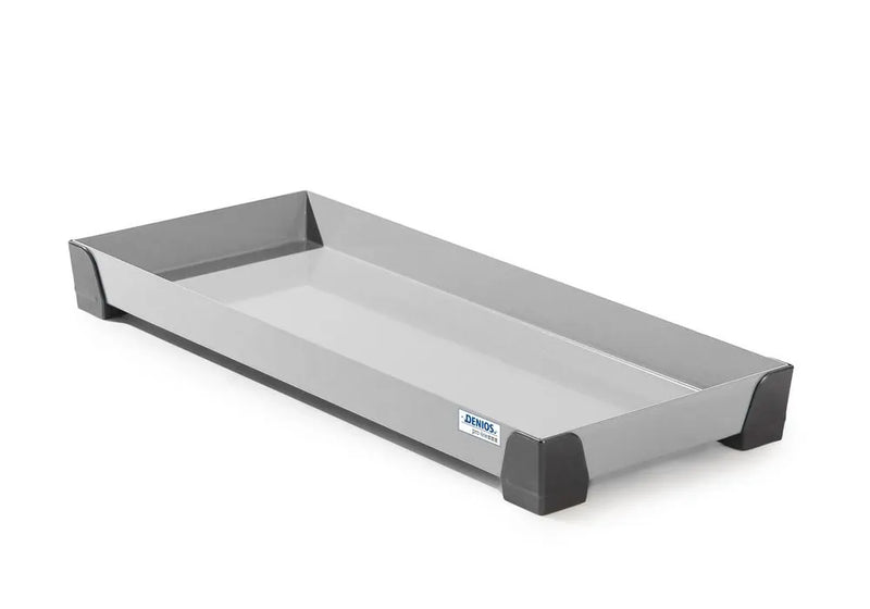 Gray Spill Tray For Small Containers Pro-Line In Stainless Steel, No Perf Sheet, 20 Litres